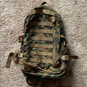 Camo hiking back pack